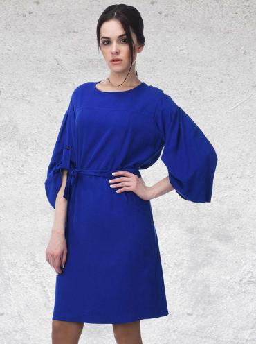 Платье 1411 Синий Mari-line'